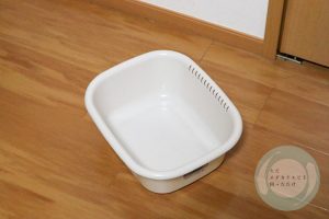 角型の洗い桶