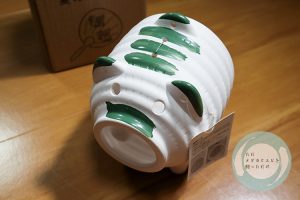 豚型の蚊取り線香の器