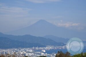 日本平夢テラスからの富士山